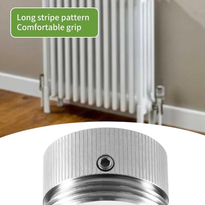 Universele Radiatorklep Adapter van Roestvrij Staal (RVS)