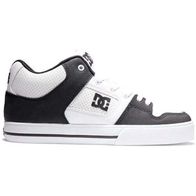 Lage Sneakers DC Shoes Pure Mid Adys400082 White/Black/White (Wbi)