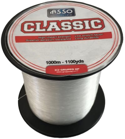 Asso Classic 1000 M Monofilament Transparant 0.500 mm