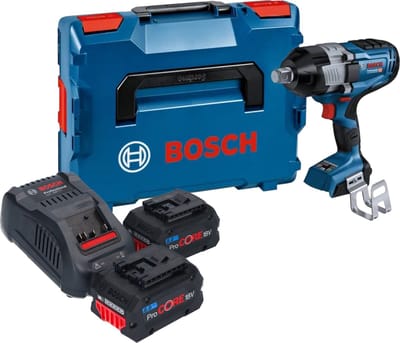 Bosch Professional PRO GDS 18V-1600 HC Accu slagmoersleutel 1600Nm 3/4 + CoMo 2x ProCore 8.0Ah - 06019M1002