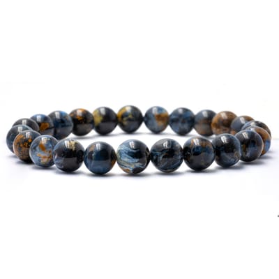 Bixorp Gems Pietersiet Edelstenen Armband - 8mm / 18cm - Luxe Handgemaakte Kralenarmband