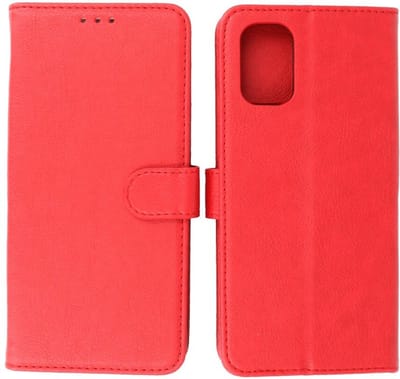 Hoesje Geschikt voor Nokia G21 / G11 - Book Case Telefoonhoesje - Kaarthouder Portemonnee Hoesje - Wallet Cases - Rood