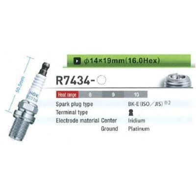 Bougie  NGK R7434-9 4658