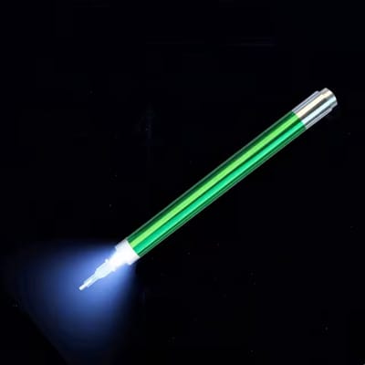 Diamond painting pen met licht - Groen - Diamond painting by Wietske