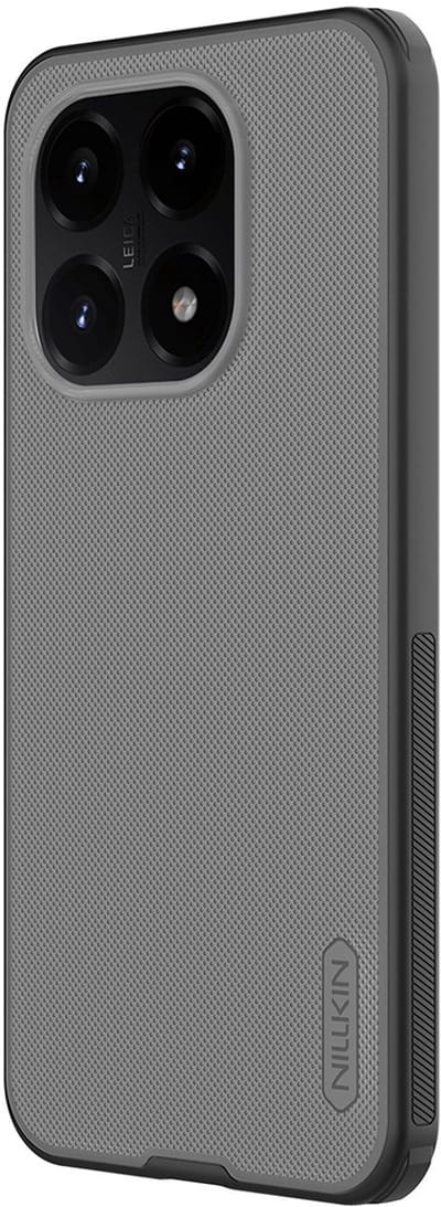 Nillkin, Hoesje geschikt voor Xiaomi 15T - Super Frosted Pro Series Bi-Material, Transparant zwart