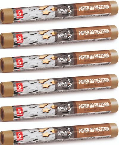 6x Anna Zaradna Bakpapier – 6 (36) Meter
