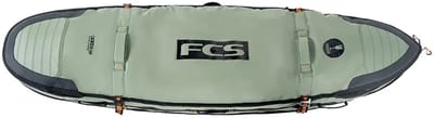 Fcs Travel 3 Shortboard/fish 6´3 Surfboardhoes Groen