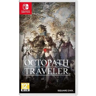 Octopath Traveler Nintendo Switch 100% Nieuwe Fysieke Gamekaart Single Player RPG Spel voor NS1/NS2 Console Pixel Art Spel