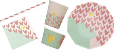 folia party-box 'Girls', 42-delig