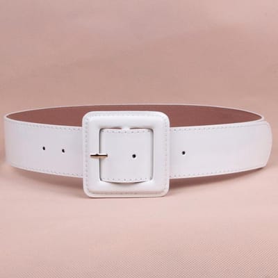 Brede dames tailleband van stevig lakleer, grote korsetriemen voor dames, hoge kwaliteit jurk tailleband, grote trui, jeansband, rood 103x4.8cm brown