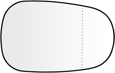 Verwarmde zijspiegel met draagplaat voor Renault Clio, Megane en Scenic (1994-2005) - Links, vervangingsonderdeel, auto-accessoires, spiegelglas