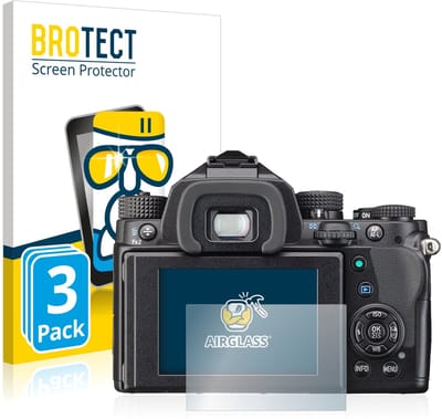 Screenprotector 3 Stuks voor Pentax KP Beschermglas transparant