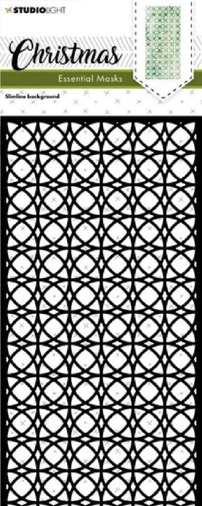 Mask stencil Christmas essentials 1 - Slimline background nr. 112