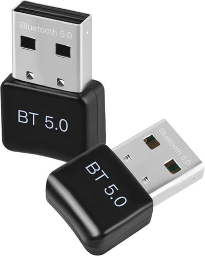 USB Bluetooth adapter - 2.0 - High Speed - 3 Mbit/s - 10 meter bereik - Zwart - Allteq