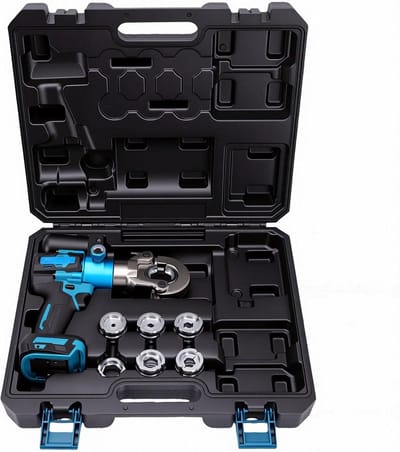 Elektrische Krimptang - Hydraulisch Gereedschap - Kabelverbindingen Maken - 90KN Perskracht - 300 mm² - Zwart