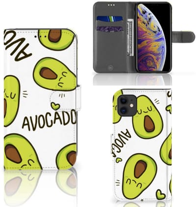 Apple iPhone 11 Leuk Hoesje Avocado Singing