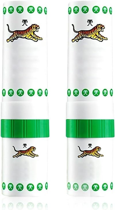2 Stuks Pepermunt Neusinhalator en Inhalatiepleisters, Verlicht Neusverstopping, Bevorder Vrije Ademhaling en Frisse Gevoelens, Perfect voor Werk, Studie of Reizen