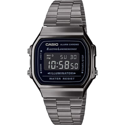 Casio Vintage Iconic A168WEGG-1BEF Unisex Horloge 39 mm - Grijs