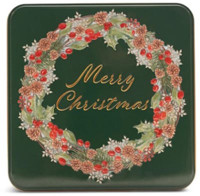 Farmhouse Biscuits Merry Christmas Kerstkrans Kerstblik