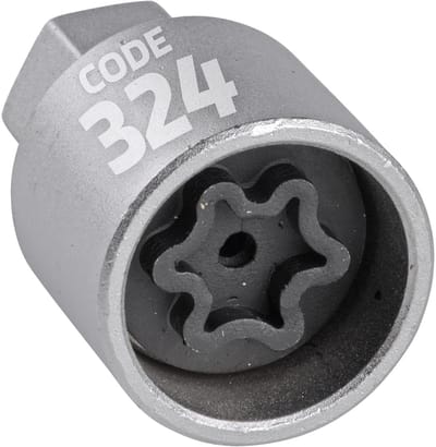 SW-Stahl 02385L-24 Wielslotadapter 324 | Geschikt voor Mercedes-Benz | Gereedschap voor het verwijderen van wielsloten | Wielslotverwijderaar | Wielslotsleutel