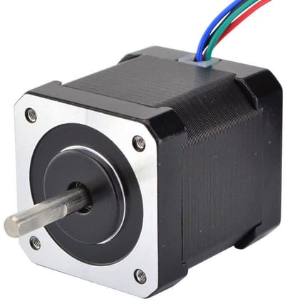Bipolaire Nema 17 Stappenmotor 59 Ncm voor 3D-Printers en CNC-machines - 2 A, 42 x 48 mm met 1 m Kabel