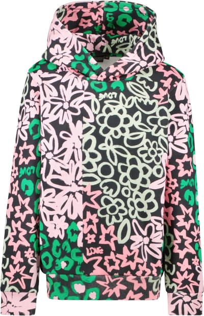 Cars Jeans Natalia Sw Hood Black Meisjes Trui - Maat 116