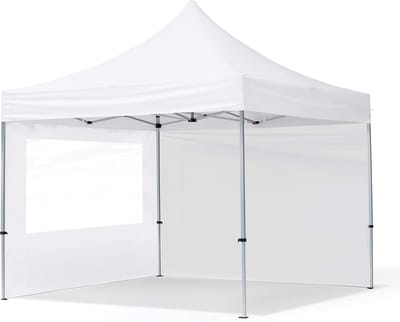 Vouwtent 3x3m met zijwanden – Lichtgewicht aluminium partytent met waterafstotende dakzeil