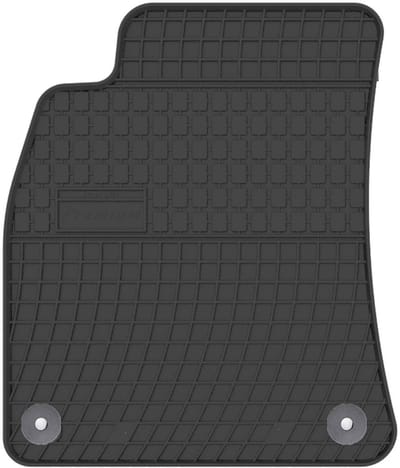 Wielganizator - Audi A4 B8 - Rubberen Vloermat - 2007-2015 - Zwart - Type AV2