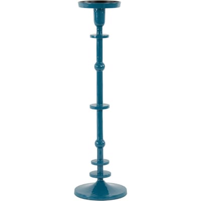 Light & Living Kandelaar Yaira - Blauw - 14.5x14.5x52cm - Modern