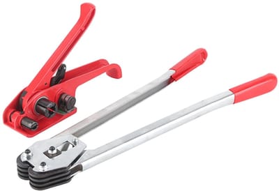 Handmatige Bandspanner - Omsnoeringsgereedschap - Efficiënt Verpakken - 3-Staps Systeem - 12-19 mm Band