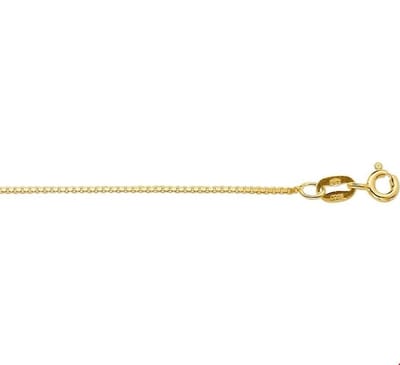 Huiscollectie 4016340 Collier Geelgoud Venetiaans 0,6 mm
