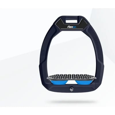 Veiligheidsstijgbeugels voor endurance rijden Marine/Grijs/Blauw Flex-On Safe-On