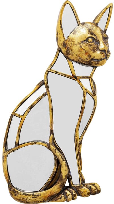 Wanddecoratie spiegel kat Kare Design