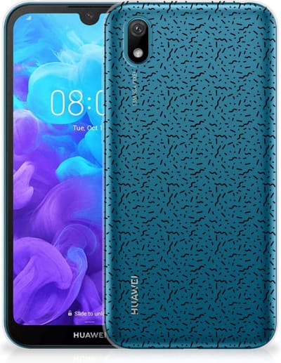 Huawei Y5 (2019) TPU bumper Stripes Dots