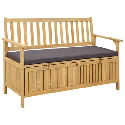 vidaXL - Opslagbank - 2 - -Seater - 120 - x - 63 - x - 84 - cm - Rechthoekig