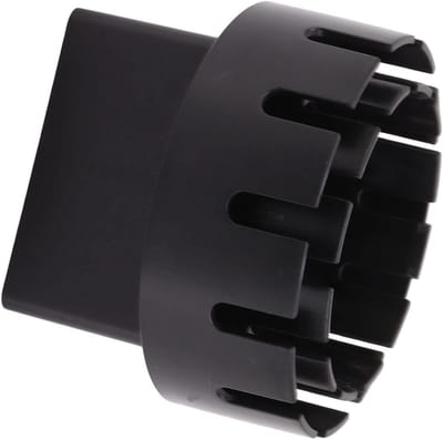 Regengoot Adapter - Afvoer Verlengstuk Connector - Regenwater Afvoeren - Eenvoudig Aansluiten - Standaard Maat - Zwart