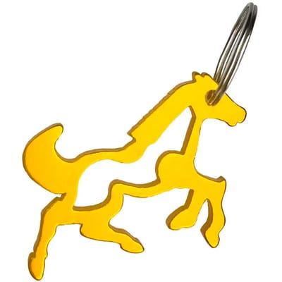 Sleutelhanger met flessenopener klein paard York