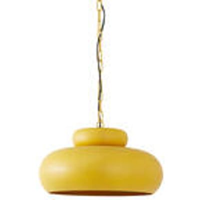 Light & Living Hanglamp Neiva – Voorzien Van Dimmerelement En Verstelbaar Snoer En Matte Afwerking – Voor Eetkamer En Woonkamer – Mat Okergeel Metaal – 46 x 46 x 30 cm
