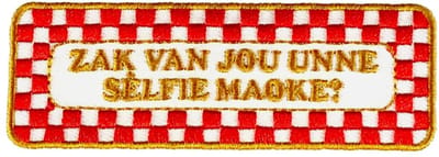 Fjesta© Oeteldonk Embleem - Brabantse Uitspraken - Selfie - Carnaval Den Bosch
