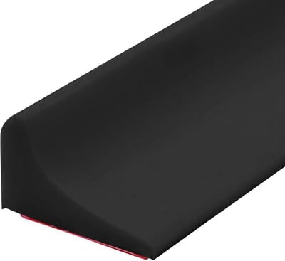 Zelfklevende Waterstrip - Douche Drempel - Waterdicht Maken - Vrij Buigbaar - 100 cm - Zwart