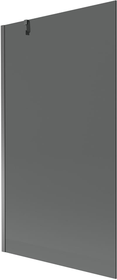 Mexen Next badscherm 1-delig 100 x 150 , grafiet, gun metal - 895-100-000-00-40-95