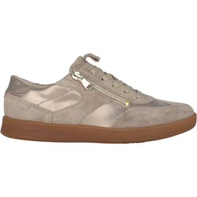 Waldläufer H-Daisy - dames sneaker - Taupe - maat 39 (EU) 6 (UK)