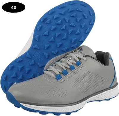 Livano Golfschoenen Heren - Sneakers - Golfkleding - Golfschoenen Antislip - Waterdicht - Golfen - Grijs 40