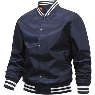 Baseballuniform Heren Lente en Herfst Amerikaanse Bomberjack Heren en Dames Zelfde Stijl Koppeljack Ins Trendy Werkjack M blue
