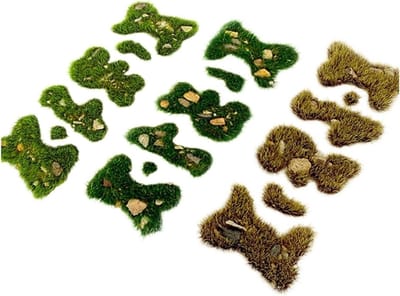 Miniatuur Gras - Diorama Benodigdheden - Landschap Creëren - Realistisch Uiterlijk - 5 mm - Groen