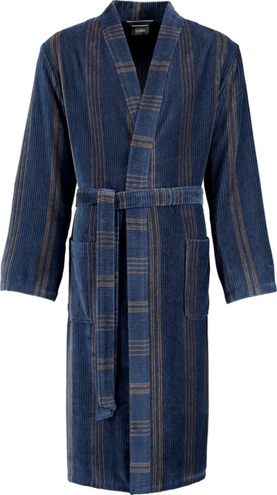 Luxe kimono heren - 100% premium katoen - kamerjas heren - ideaal als ochtendjas of badjas voor de sauna - maat 48