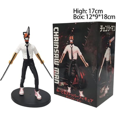 18,5 cm Anime Figuur Chainsaw Man Power Denji Actie Figuur PVC Verzameling Model Pop Speelgoed Standbeeld Bureau Decoratie Halloween Cadeau