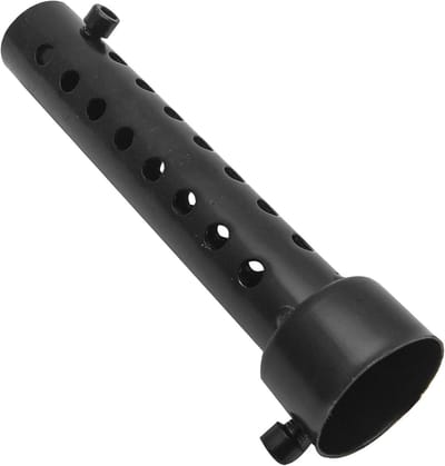 Motorfiets Demper 1 x 35 mm, Zwart, Geluidsreductie, Uitlaatdemper, Accessoire voor Motorrijders