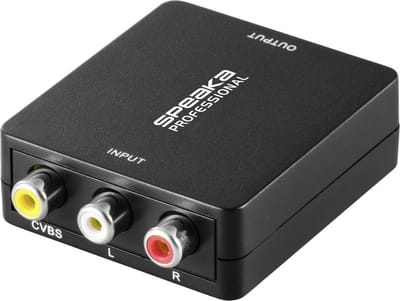 SpeaKa Professional AV Converter [Cinch - HDMI] 1920 x 1080 Pixel