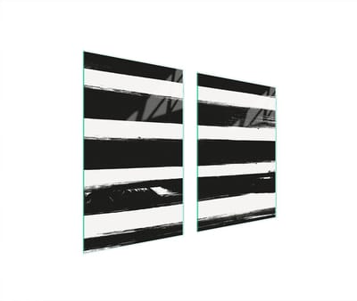 TMK ArtDeko - Snijplank - Glas - 65x52 cm - Patroon